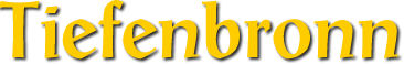Schriftzu Tiefenbronn